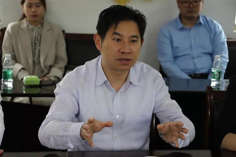 吴江区委组织部副部长徐恒,七都镇党委书记肖军,党委副书记刘金平