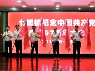 行动支部授旗