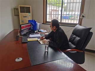 金家坝社区党史学习教育动员大会